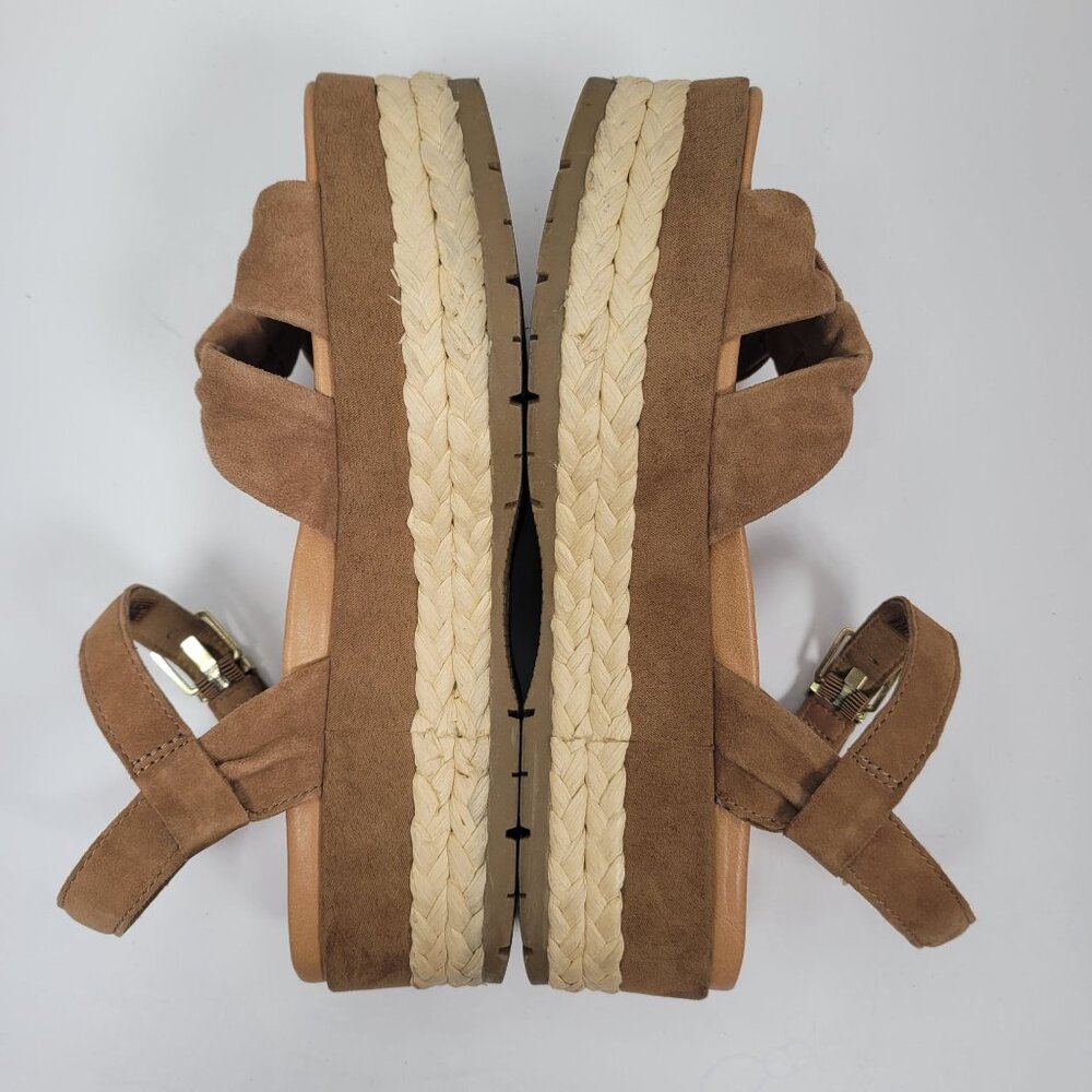 UGG Neusch Women's Brown Platform Sandals S/N 1125026 US Size 8 - Picture 5 of 9